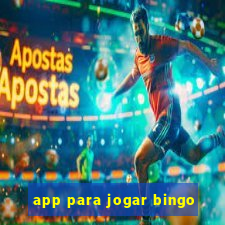 app para jogar bingo